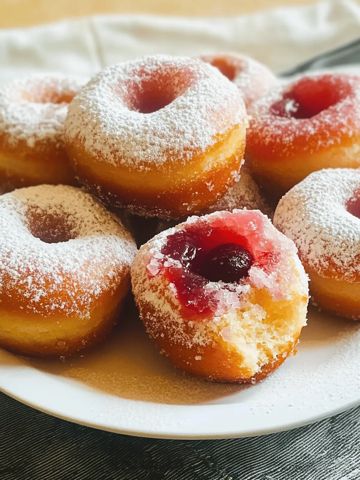 Vegan Jelly Donuts