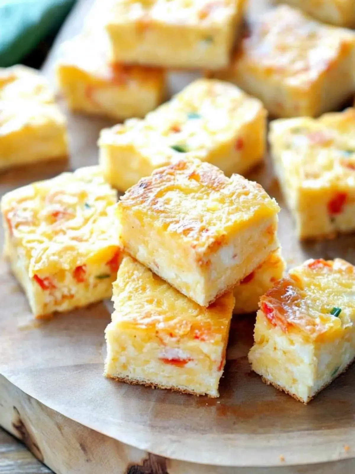 Aunt Bee’s Chile Cheese Squares