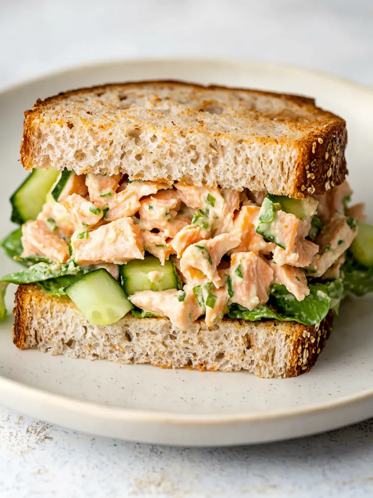 Canned Salmon Salad