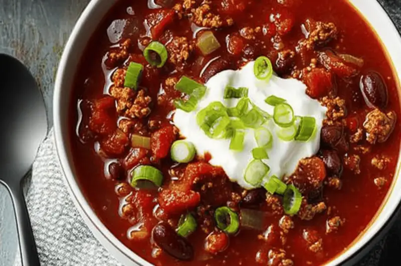 Pressure-Cooker Spanish Chili