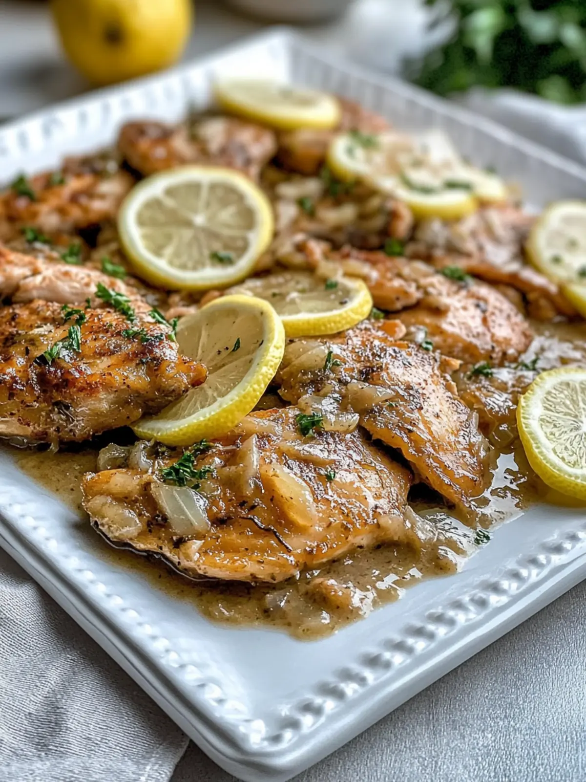 Lemon Shallot Chicken: Quick Dinner to Wow Your Taste Buds 3 Lemon Shallot Chicken