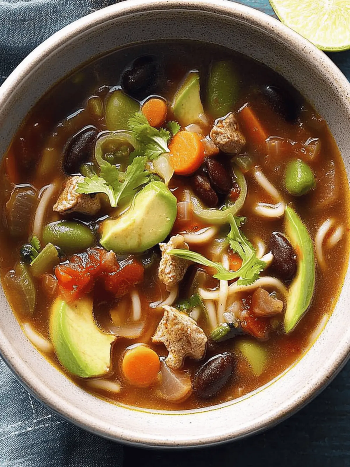 Hearty Mexi-Stroni Soup that Will Spice Up Your Dinner Time! 3 Mexi-Stroni Soup