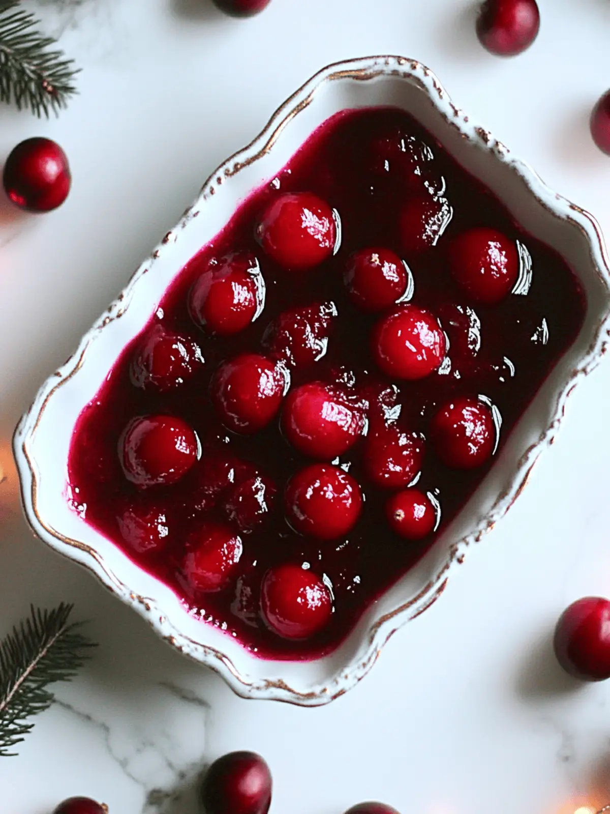 Homemade Cranberry Sauce
