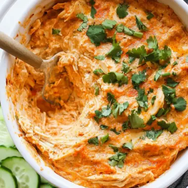 Dairy-Free Healthy Buffalo Chicken Dip