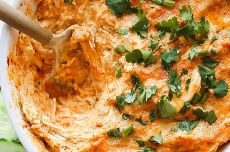 Dairy-Free Healthy Buffalo Chicken Dip