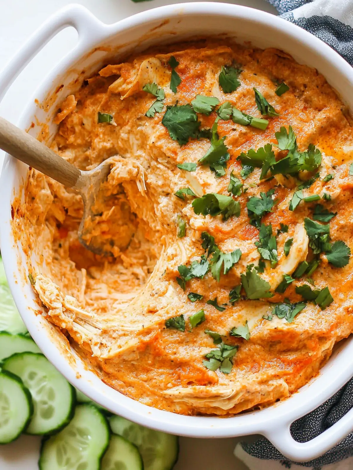 Dairy-Free Healthy Buffalo Chicken Dip