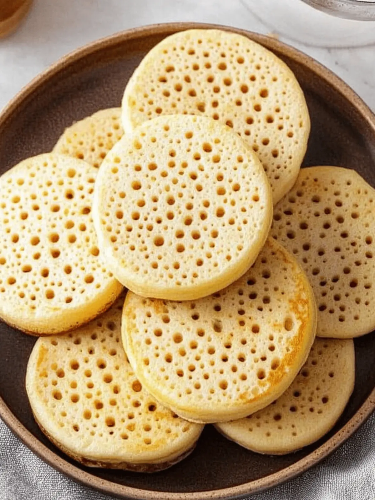 Homemade Crumpets