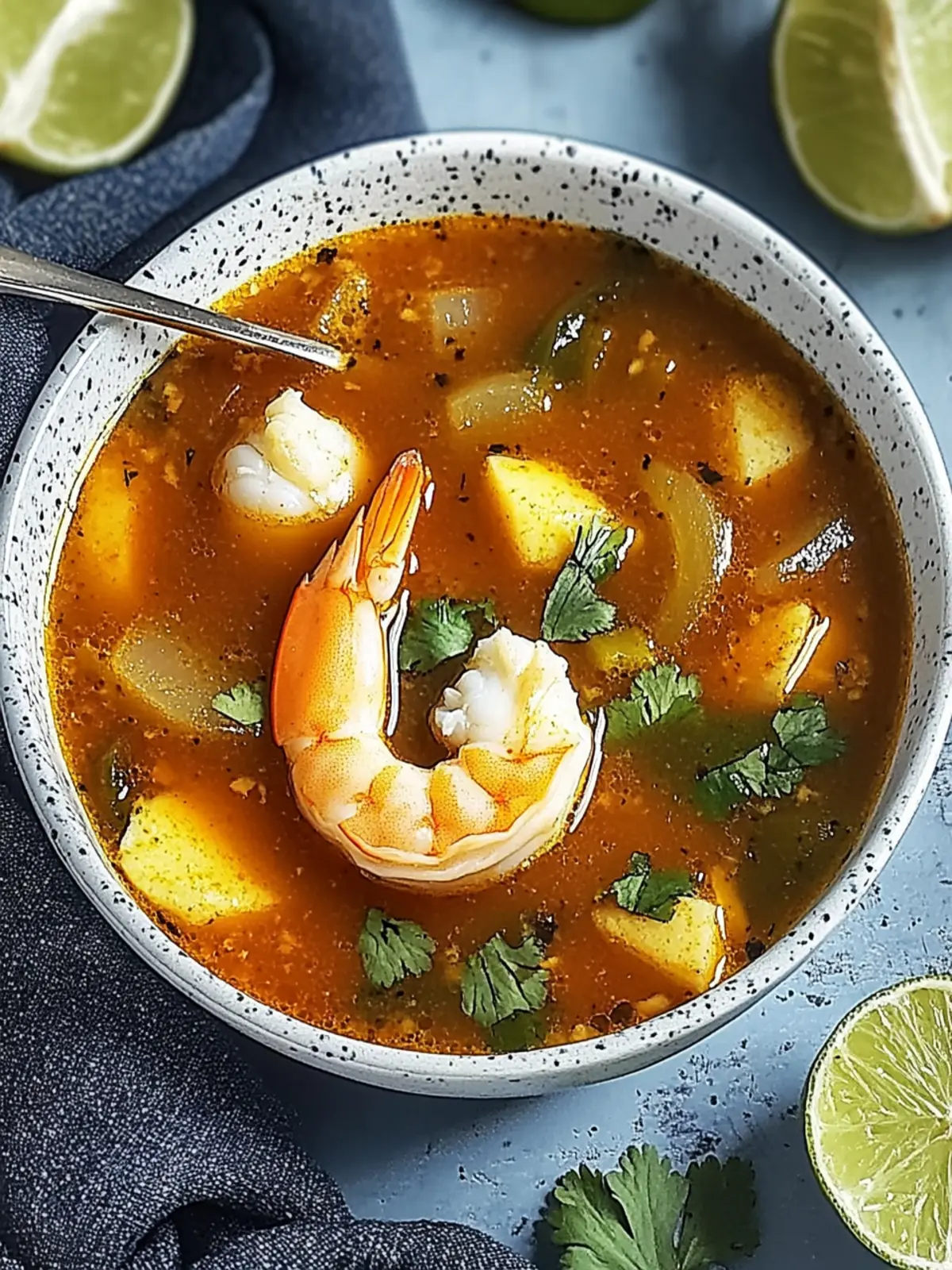 Authentic Caldo de Camaron