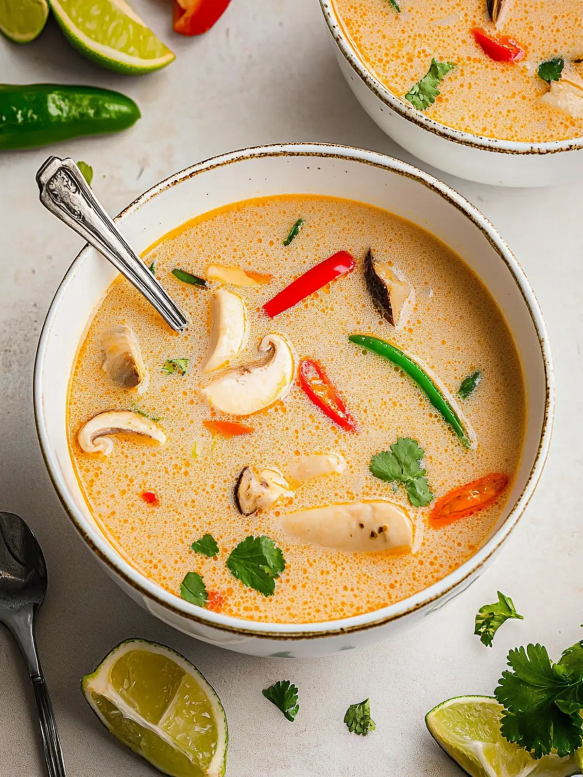 Slow Cooker Tom Kha Soup