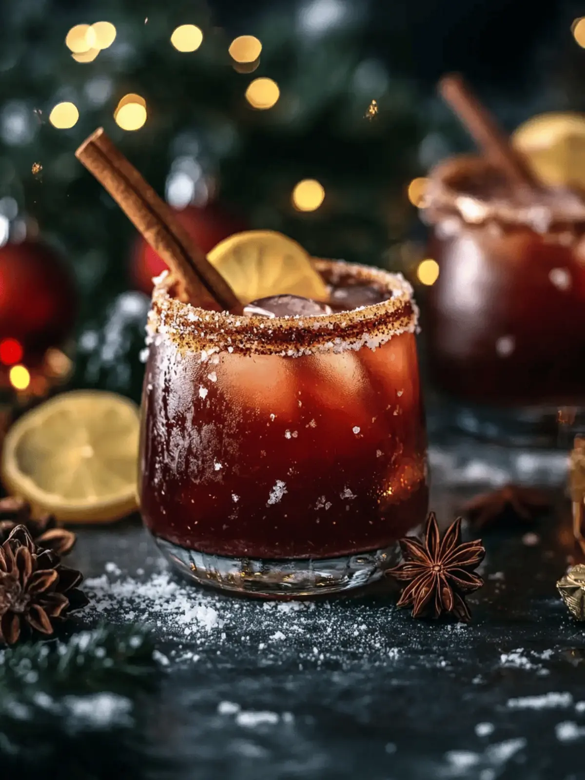 Spiced Christmas Margarita