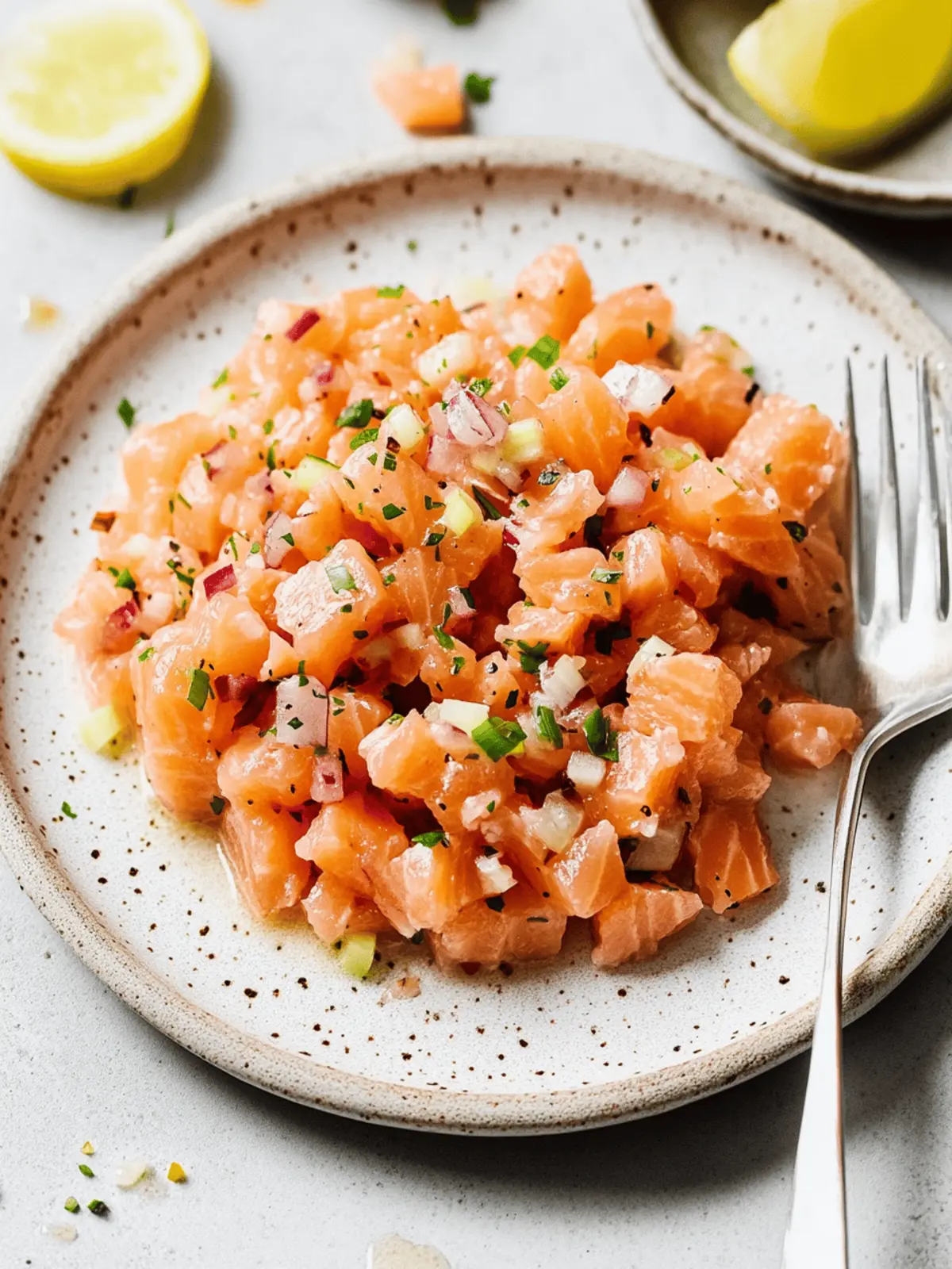 25-Minute Salmon Tartare