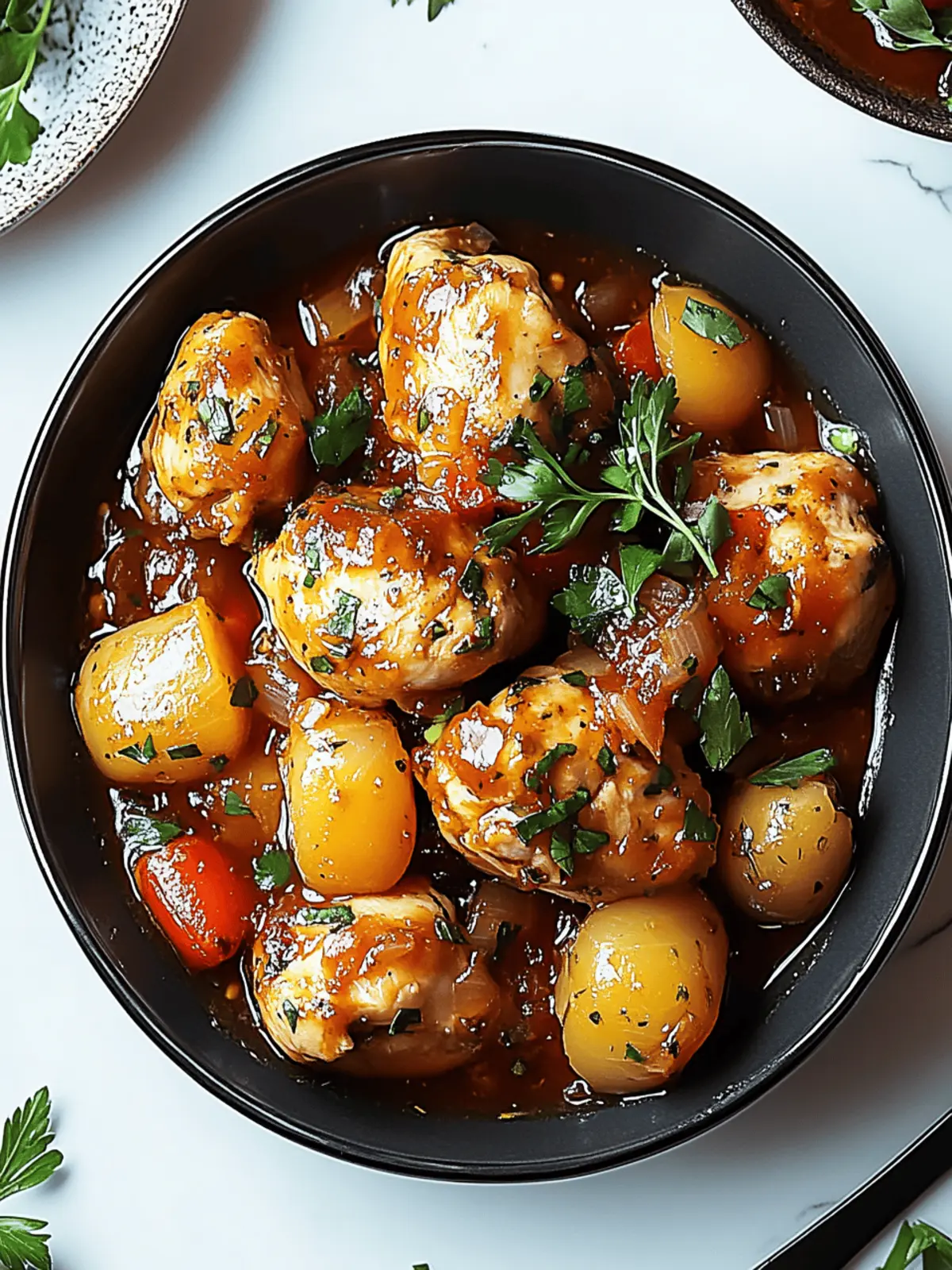 Braised Catalina Chicken