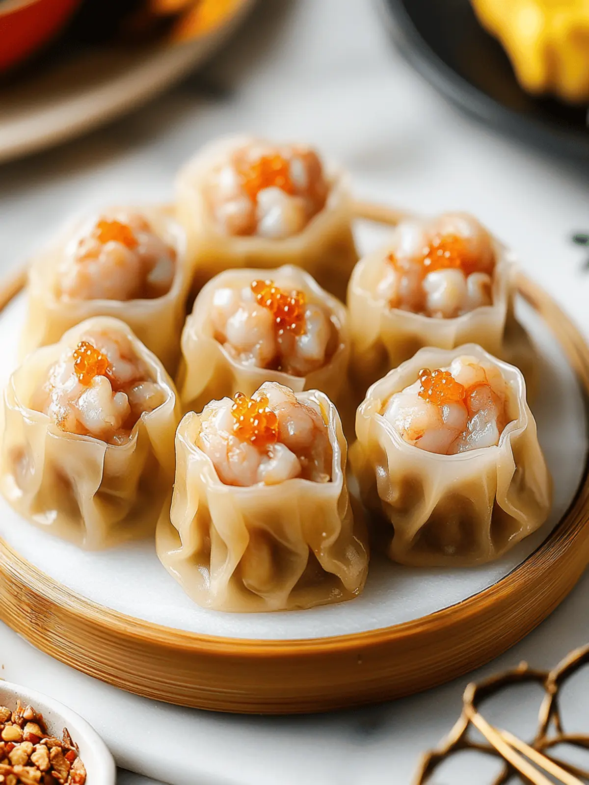 Pork and Shrimp Siu Mai