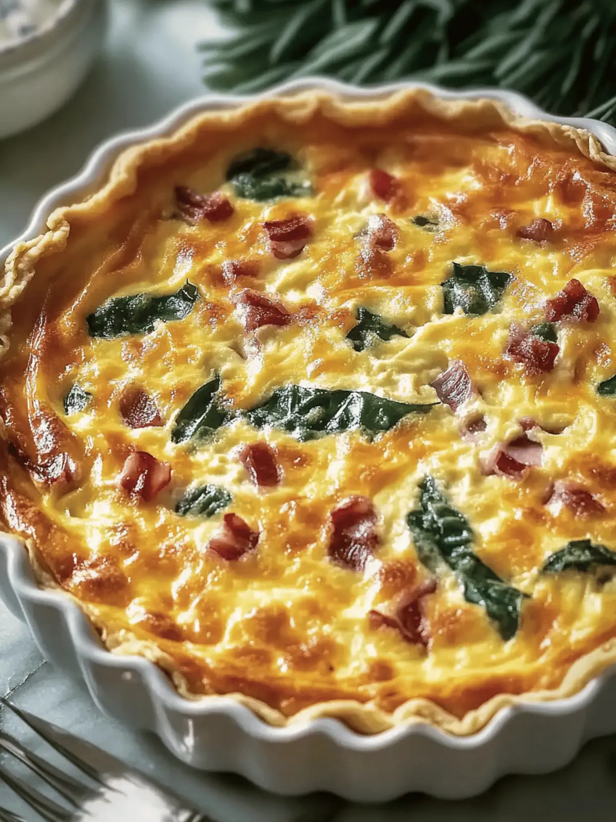 Best Christmas Quiche