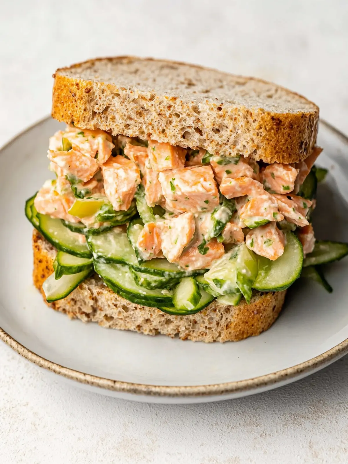 Canned Salmon Salad
