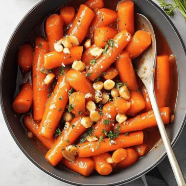 Glazed Marsala Carrots