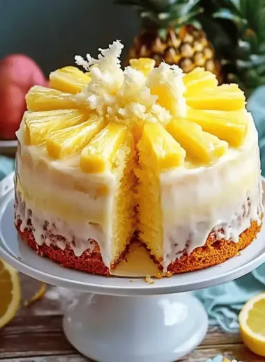 Pineapple Juice Cake