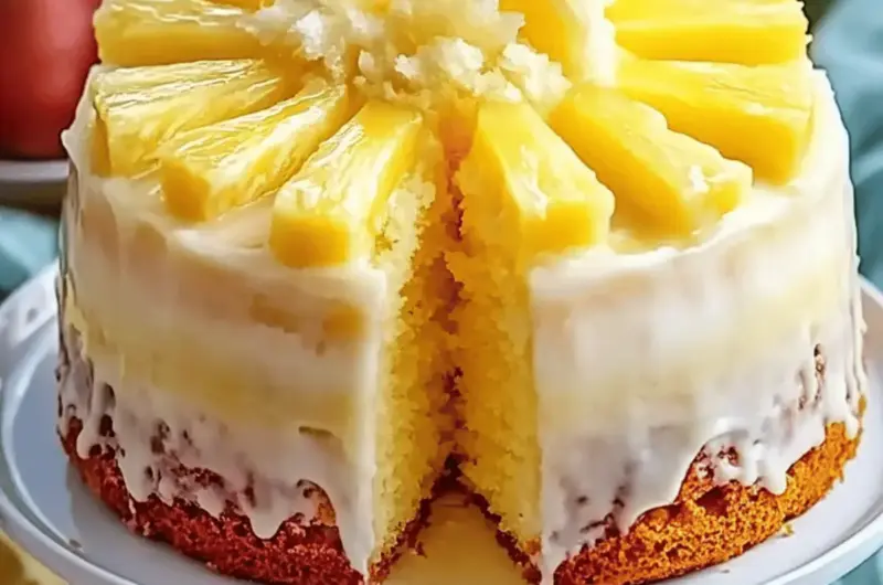 Pineapple Juice Cake