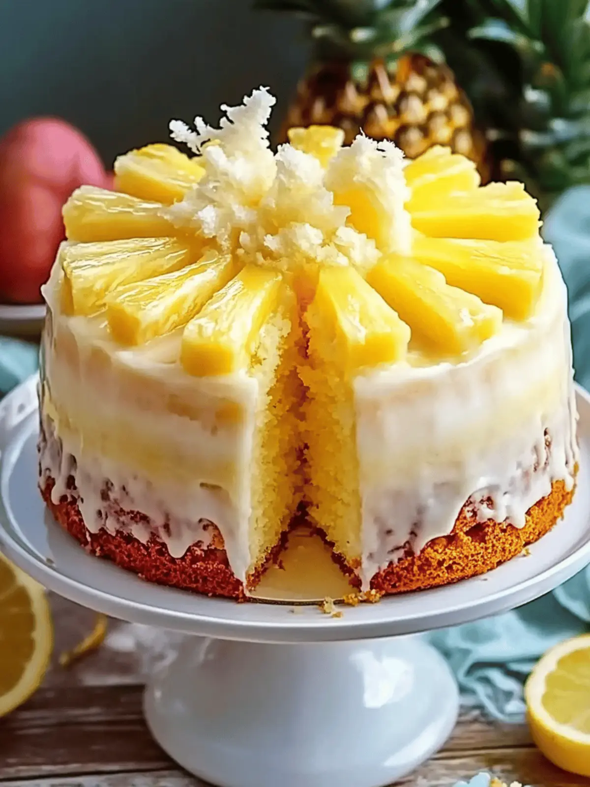 Pineapple Juice Cake