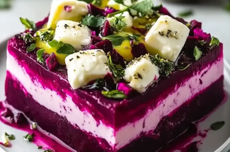 Beetroot and Goat’s Cheese Terrine