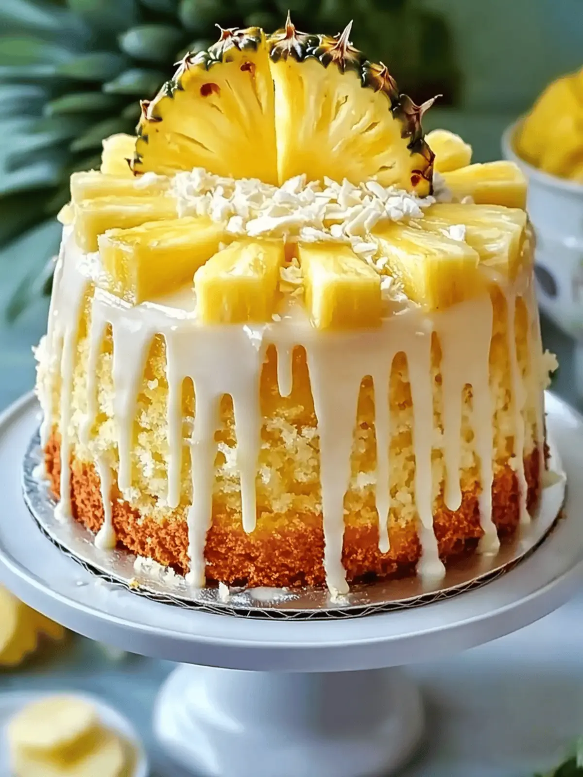 Pineapple Juice Cake