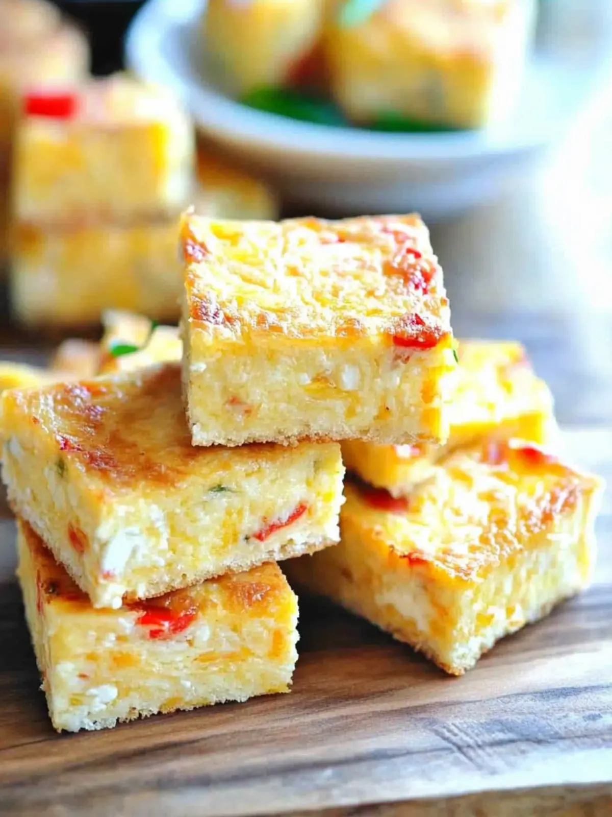 Aunt Bee’s Chile Cheese Squares