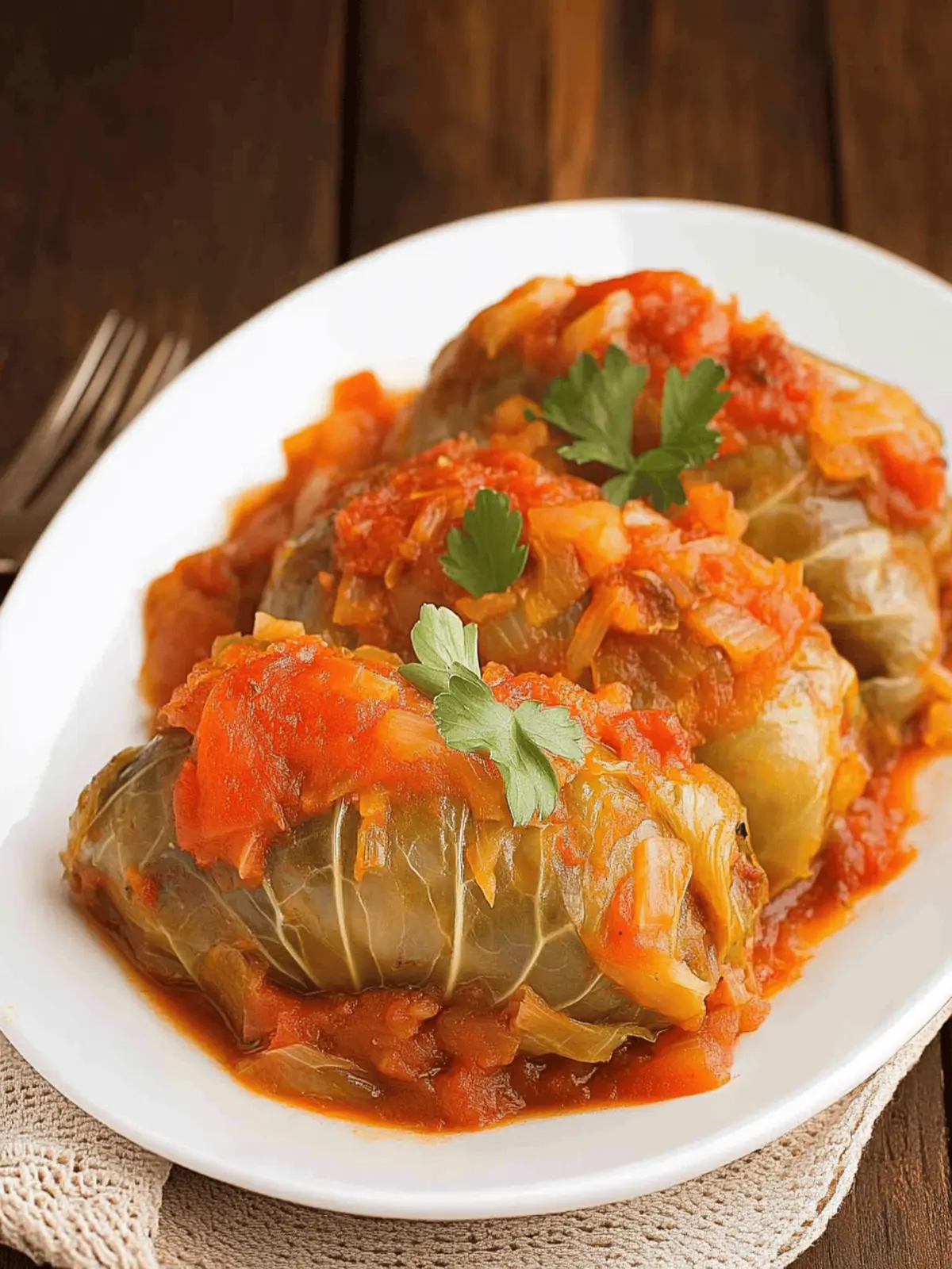 Hungarian Stuffed Cabbage Rolls