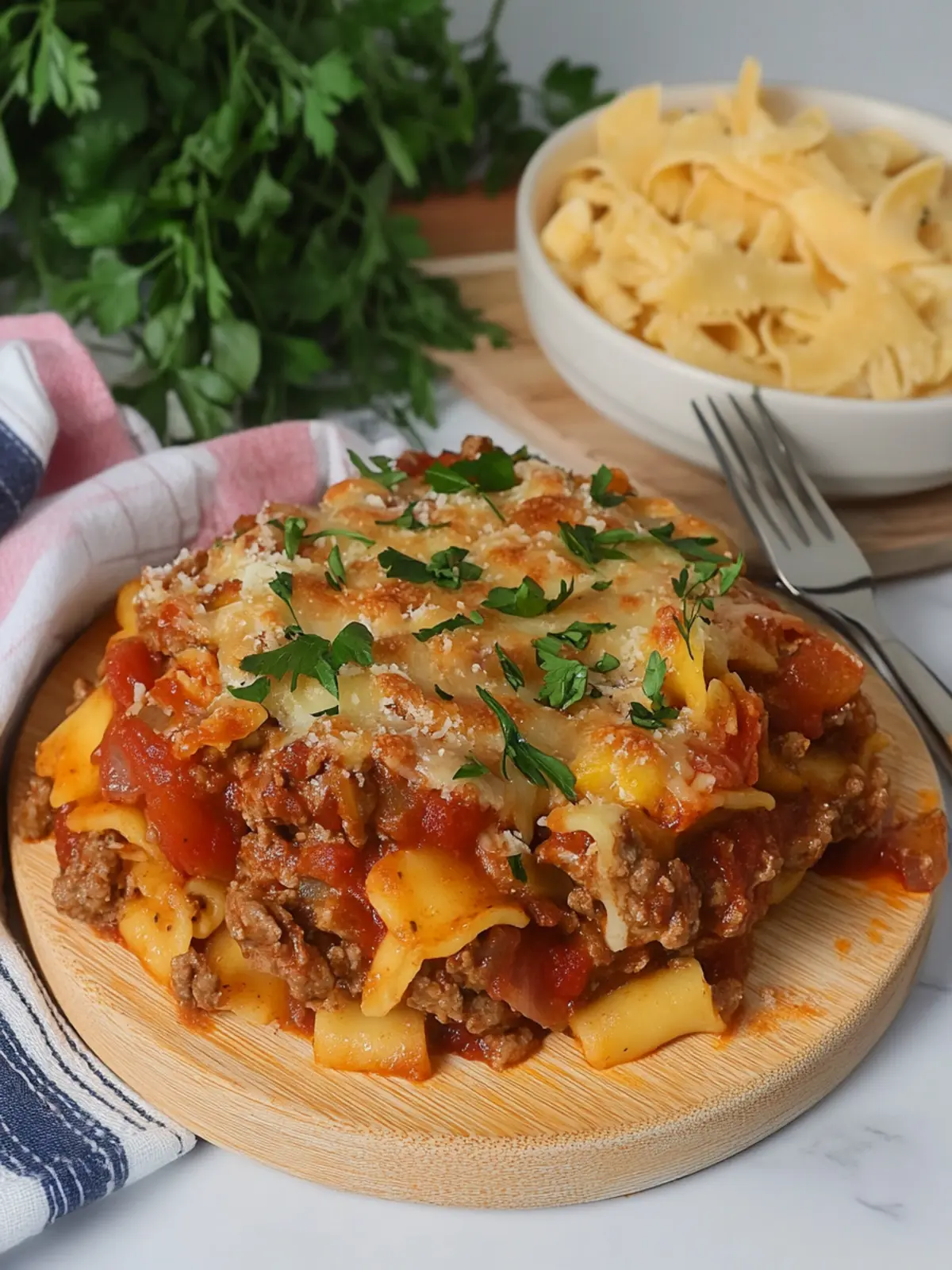 Beef Lombardi Casserole
