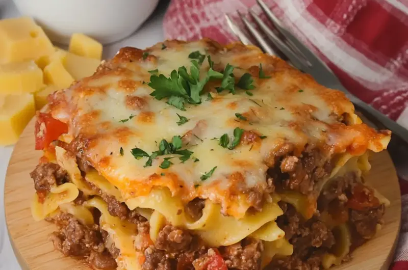 Beef Lombardi Casserole