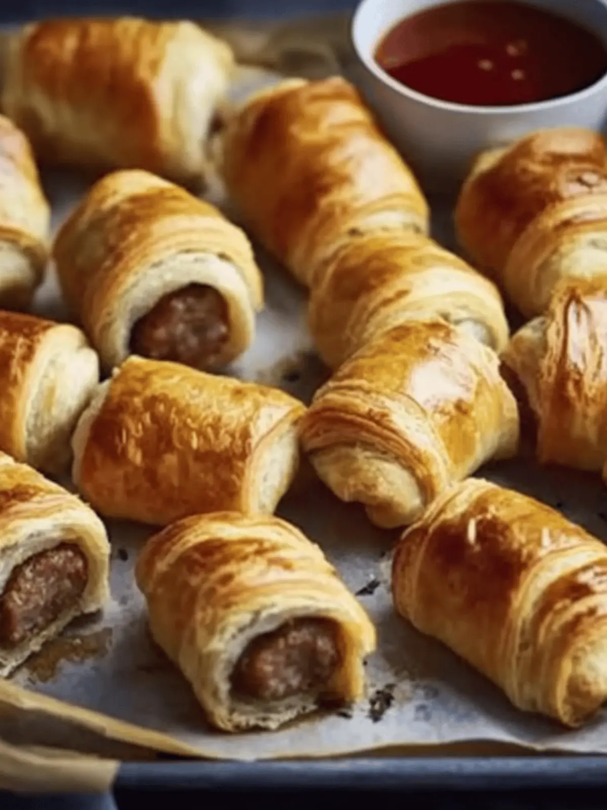 Mary Berry Sausage Rolls British