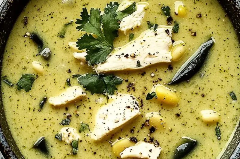 Roasted Poblano Soup