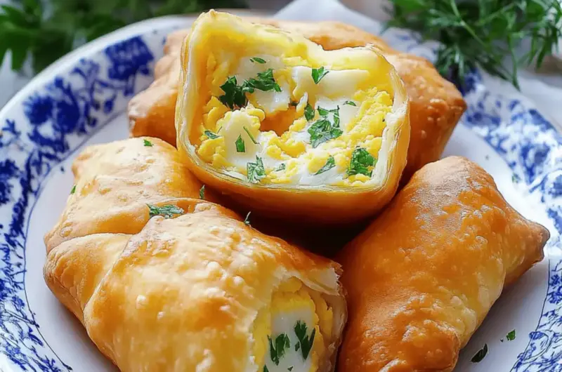 Cheesy Egg & Cheese Piroshki