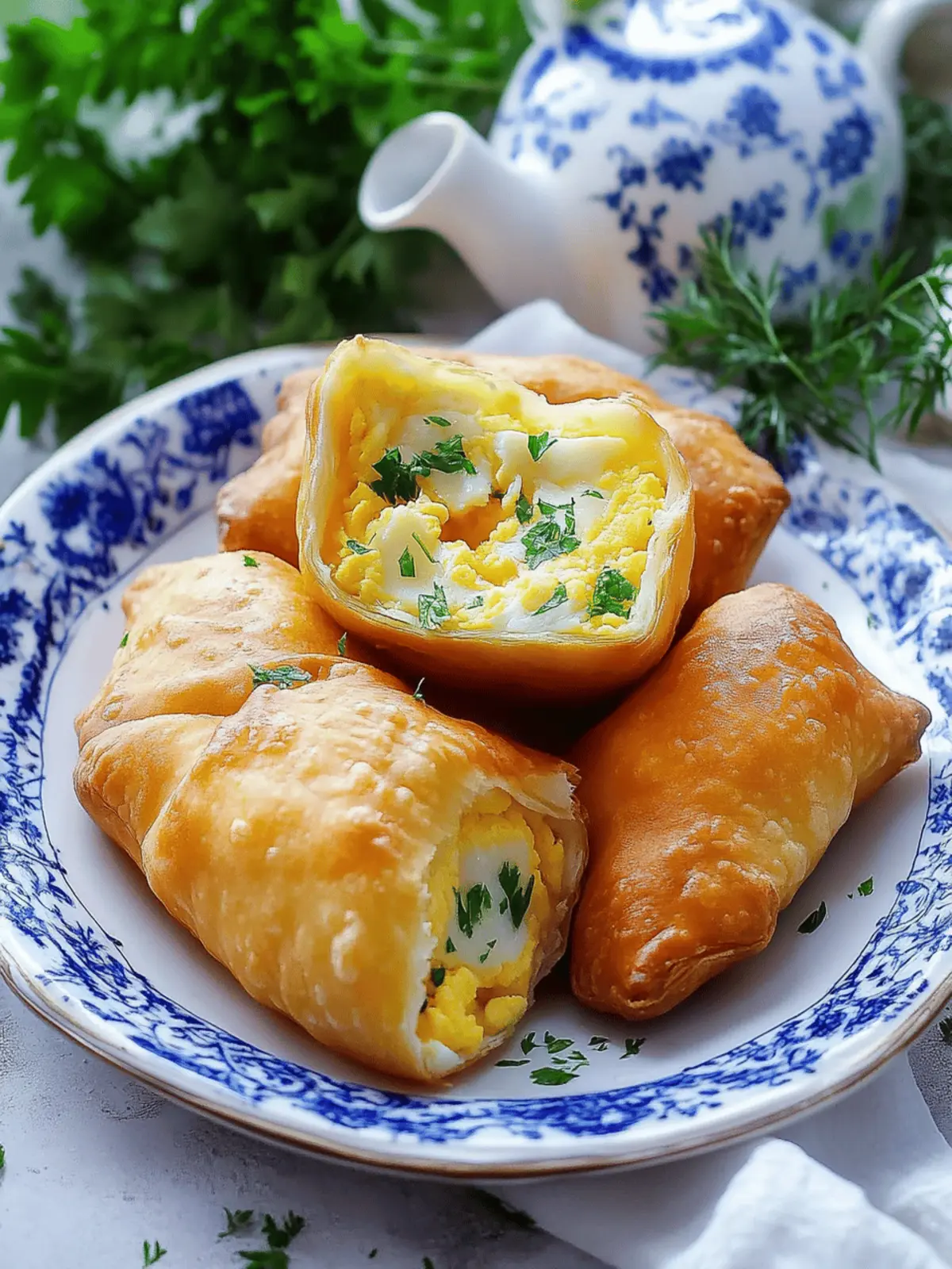 Cheesy Egg & Cheese Piroshki
