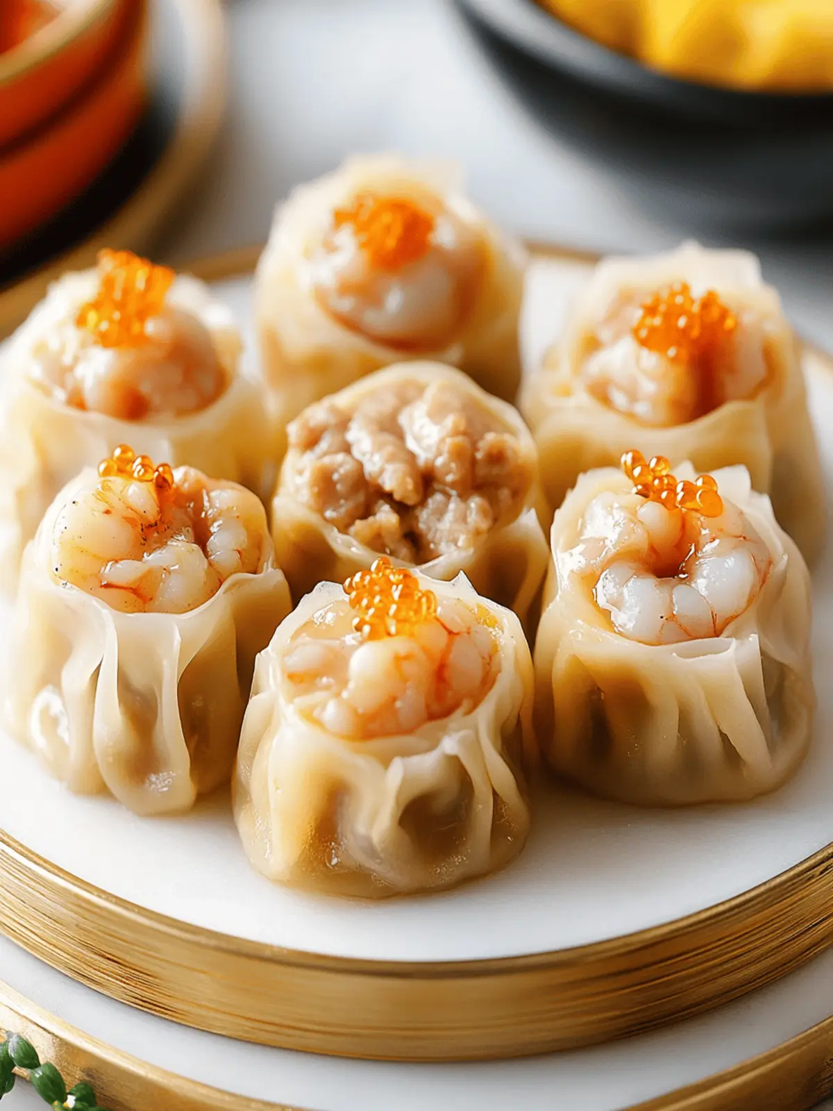 Pork and Shrimp Siu Mai