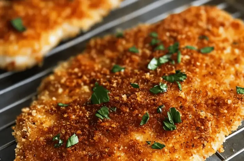 Crispy Panko Crusted Chicken