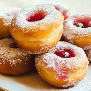 Vegan Jelly Donuts