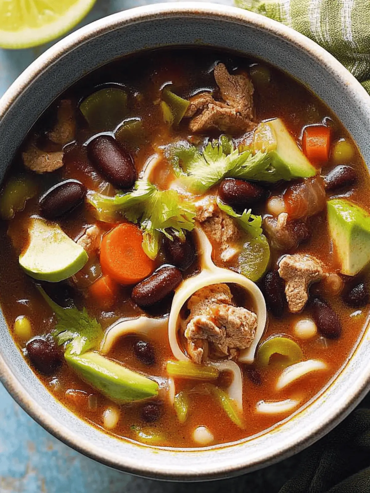 Hearty Mexi-Stroni Soup that Will Spice Up Your Dinner Time! 5 Mexi-Stroni Soup