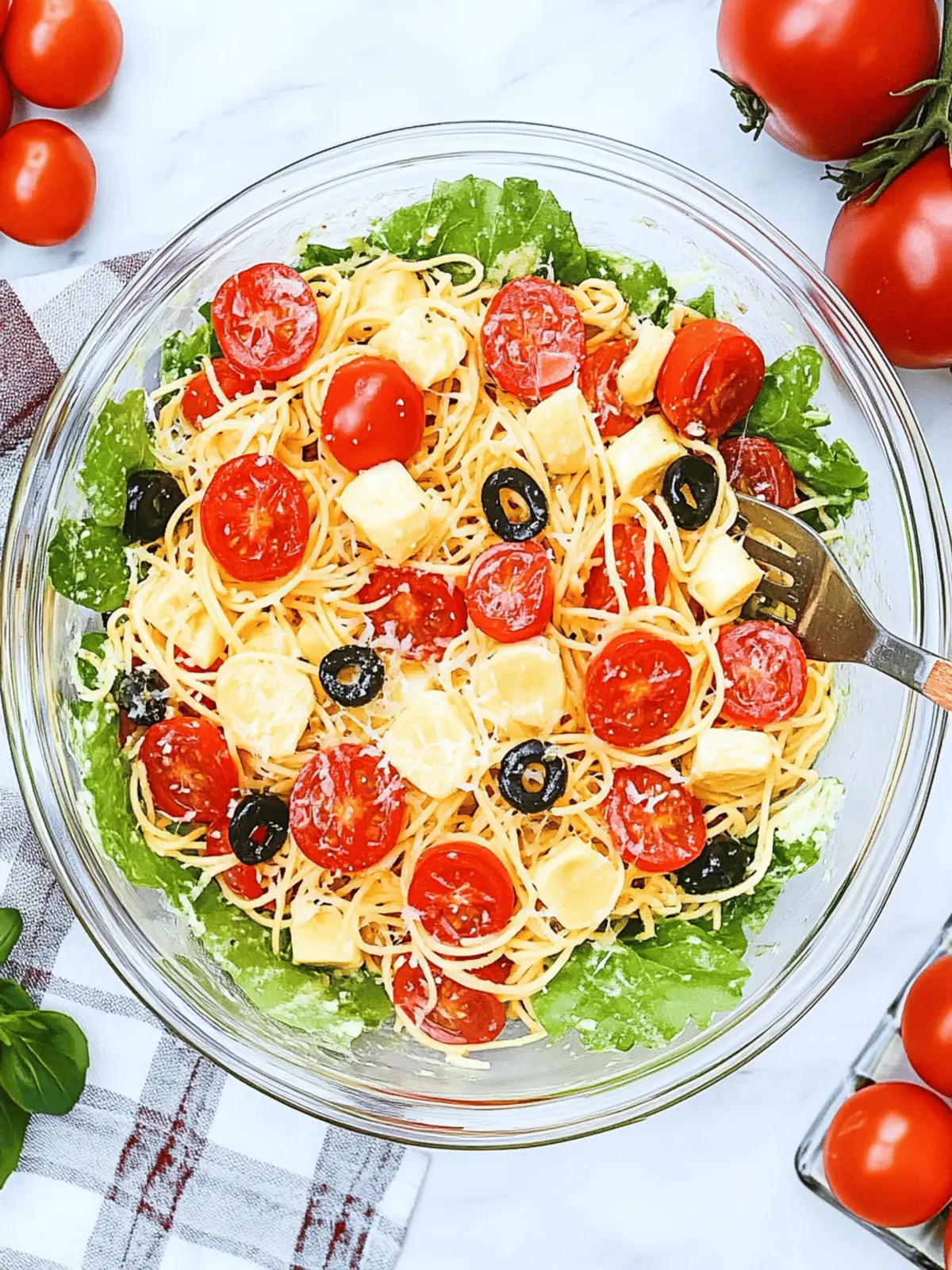 Delightful Spaghetti Pasta Salad That Everyone Will Love 4 Spaghetti Pasta Salad