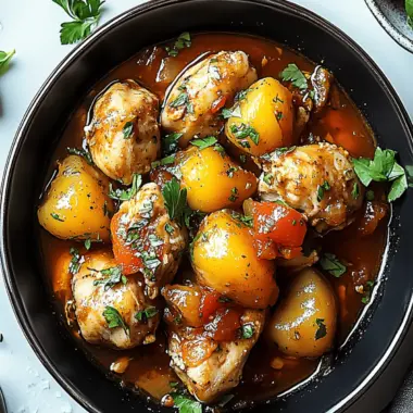 Braised Catalina Chicken