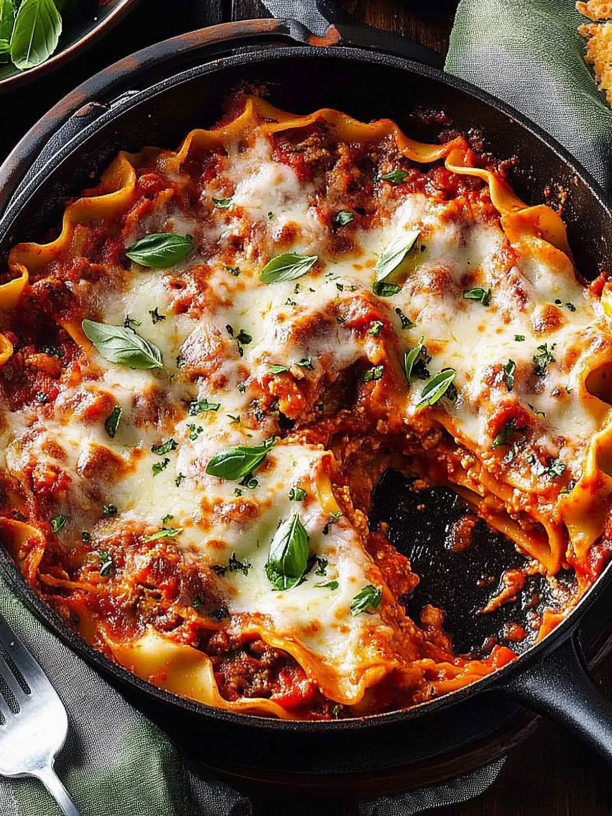 Skillet Lasagna