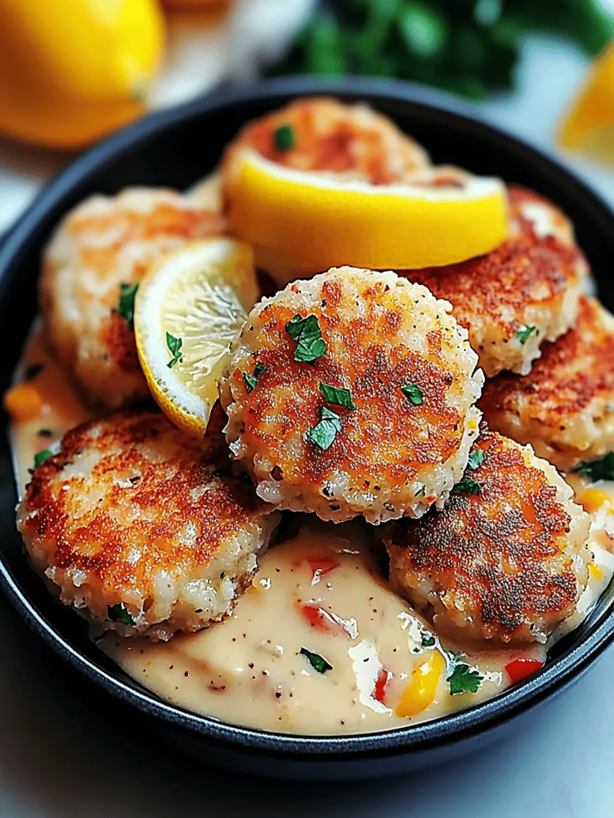 Shrimp Cakes with Lemon Aioli