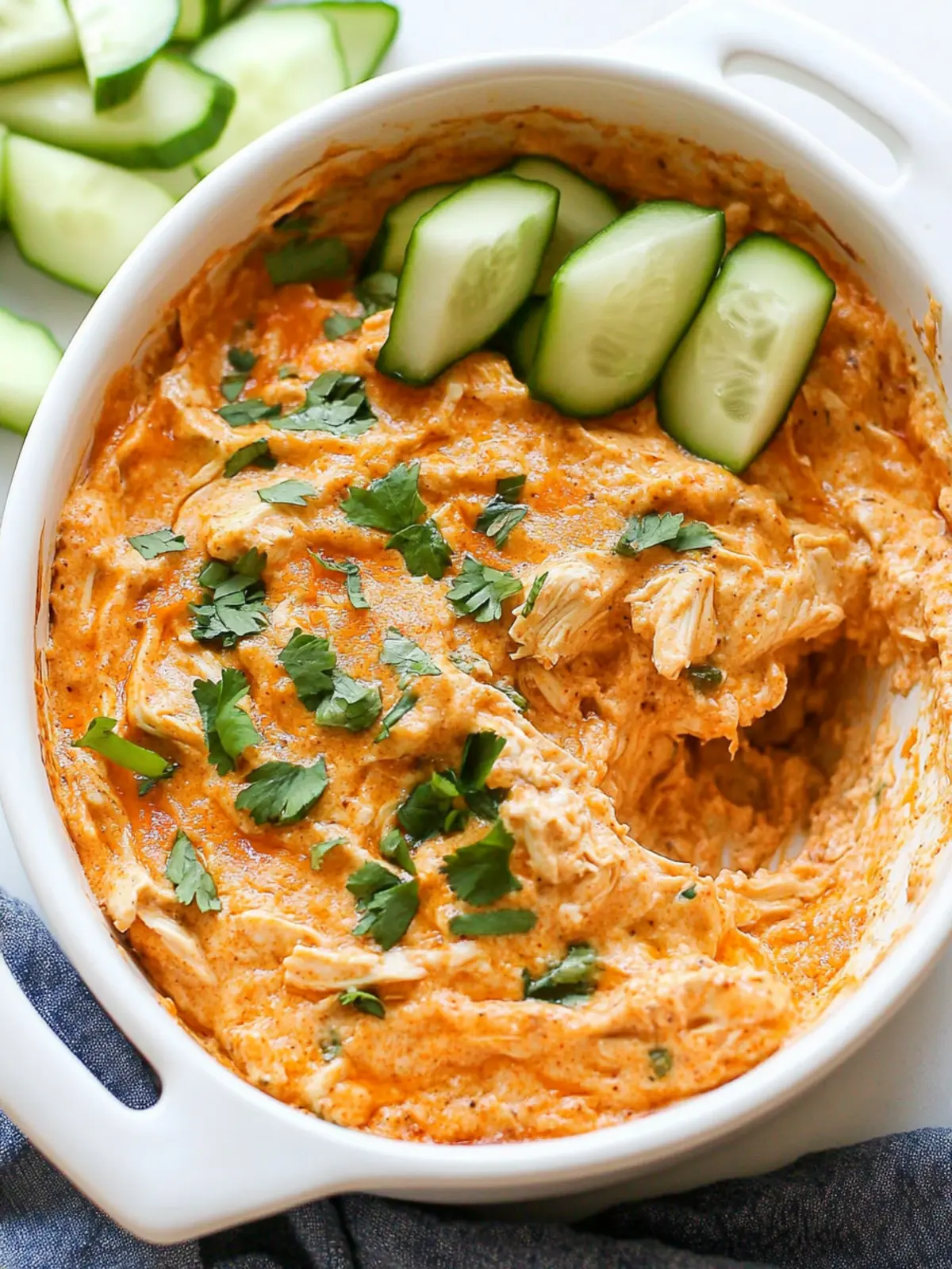 Dairy-Free Healthy Buffalo Chicken Dip