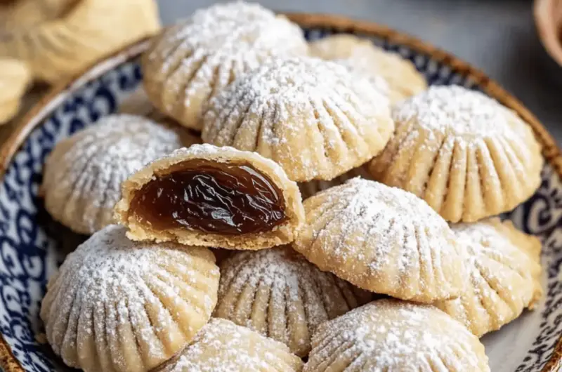 Maamoul (Date Filled Cookies)