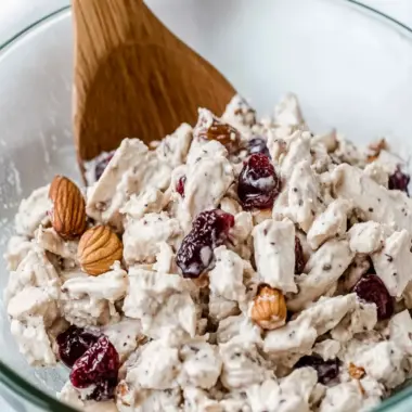 Cranberry Walnut Chicken Salad