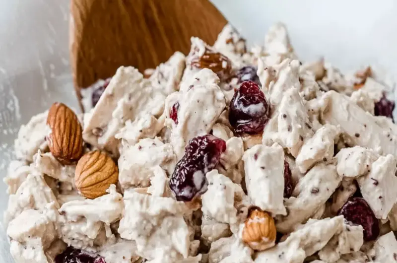 Cranberry Walnut Chicken Salad