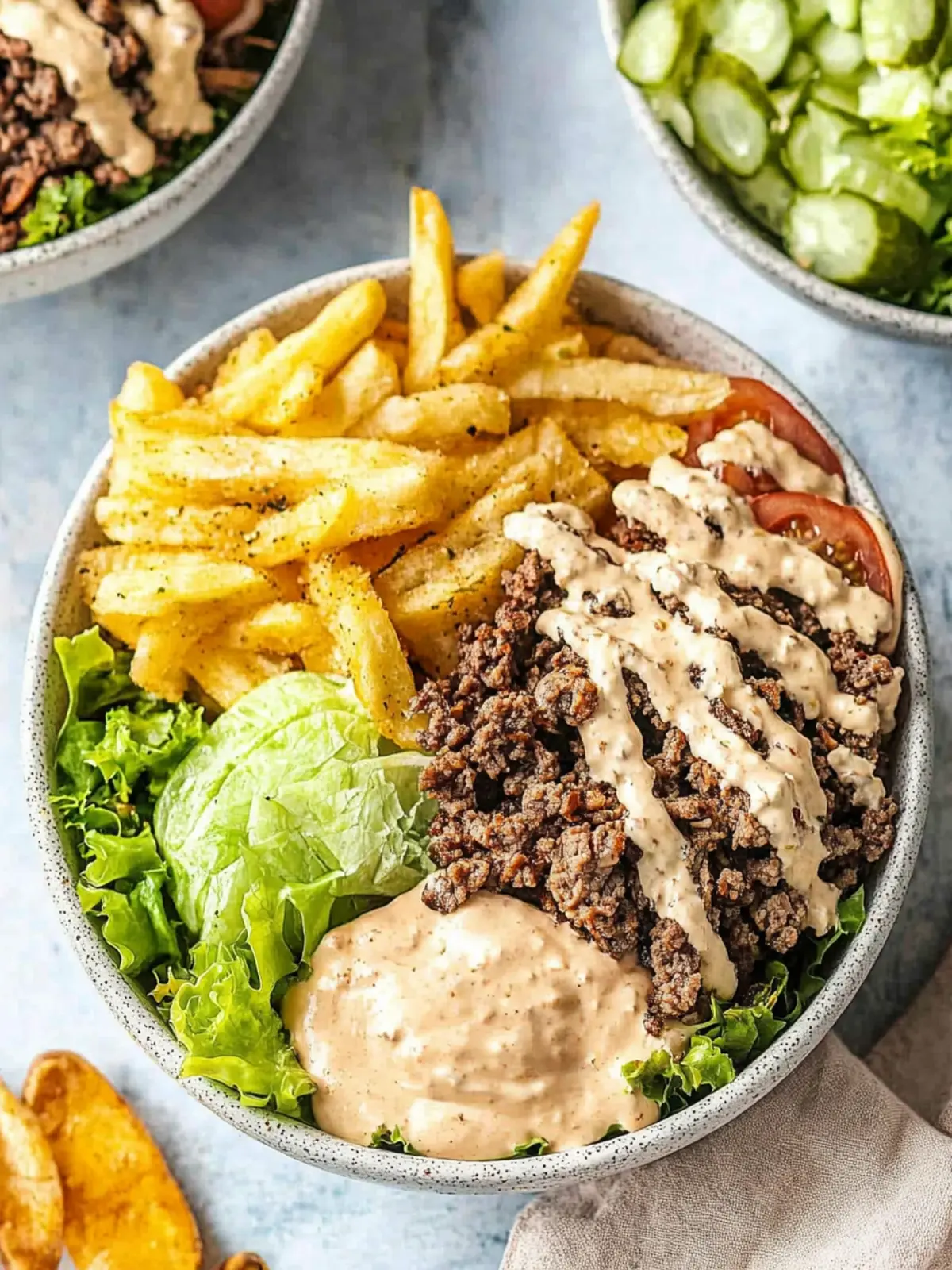 Healthy Burger Bowls With Special Sauce You'll Crave! 5 Burger Bowls