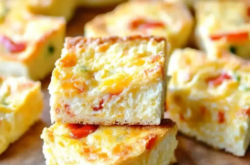 Aunt Bee’s Chile Cheese Squares