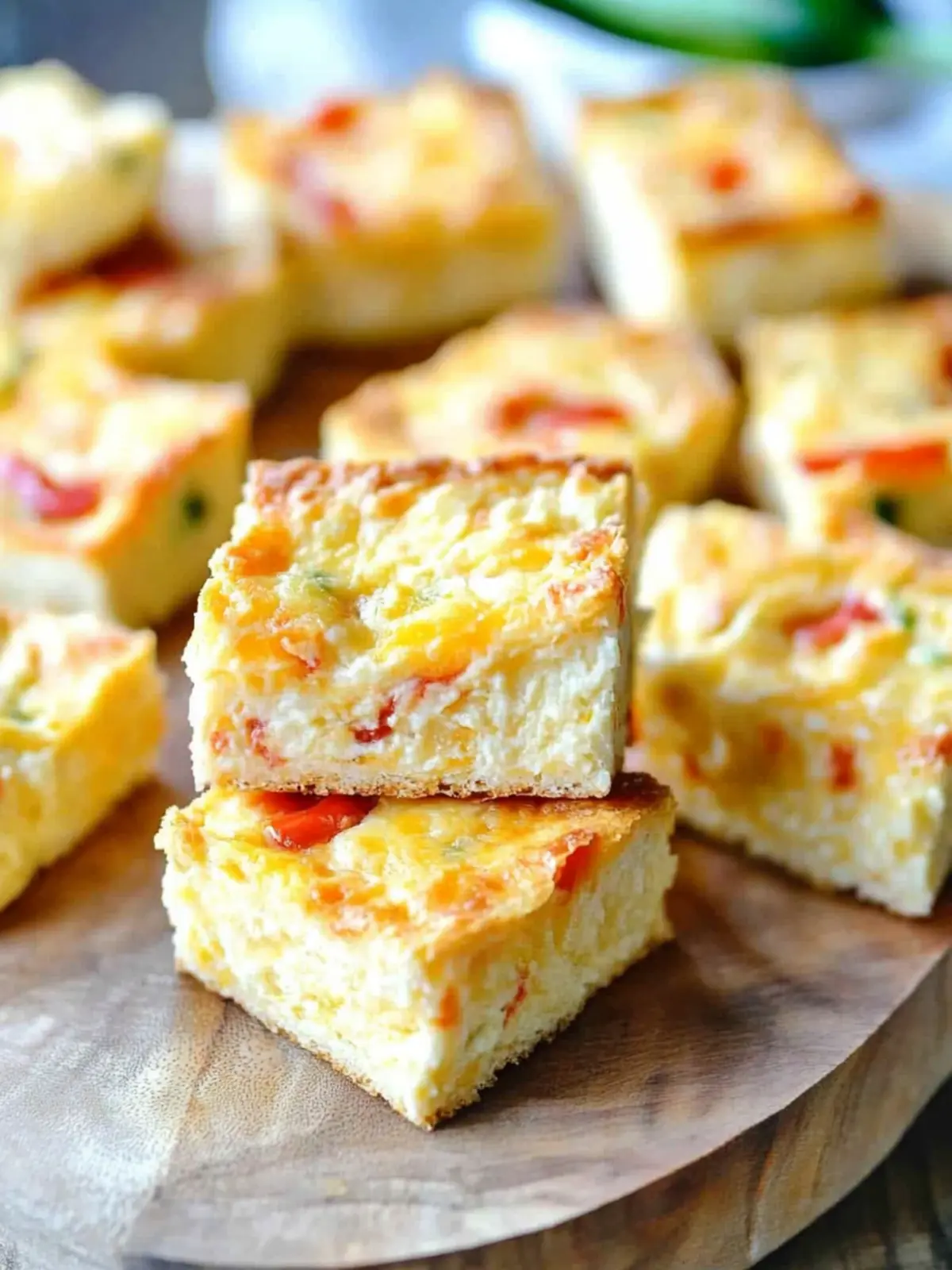 Aunt Bee’s Chile Cheese Squares