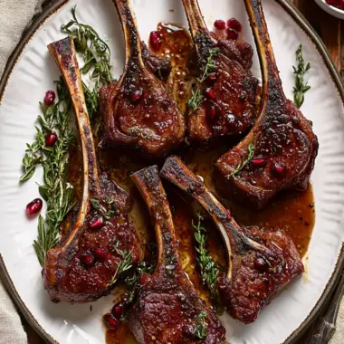 Fancy Pomegranate Lamb Chops for a Stunning Dinner Party 9 Fancy Pomegranate Lamb Chops