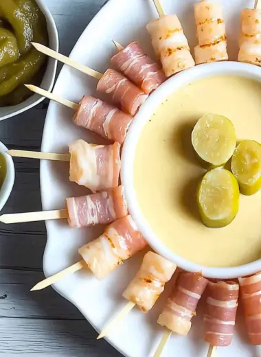 Mini Cubano Sandwich Skewers